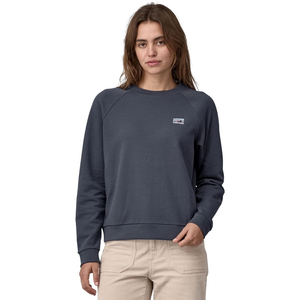 [000208451000000] Patagonia Women's Regenerative Organic Certified Cotton Essential Swe (Smolder Blue, XS)