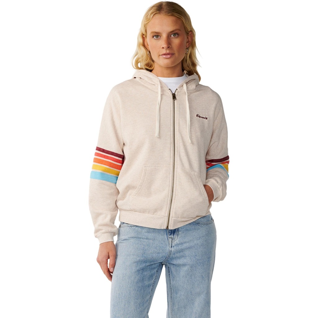 [000208524000000] Rip Curl Women's Surf Revival Relaxed Zip Jacket (XXS)