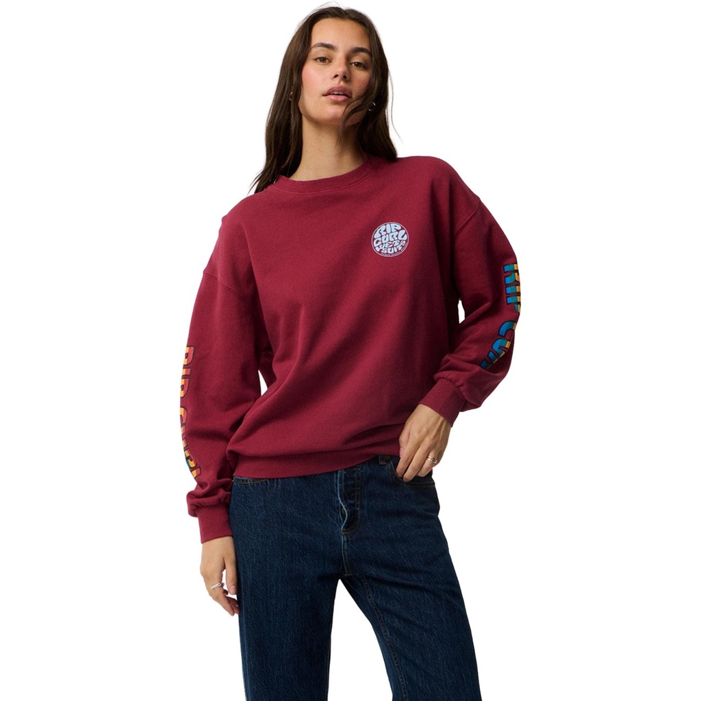 Rip Curl Women's SG Heritage Oversized Fleece Sweater
