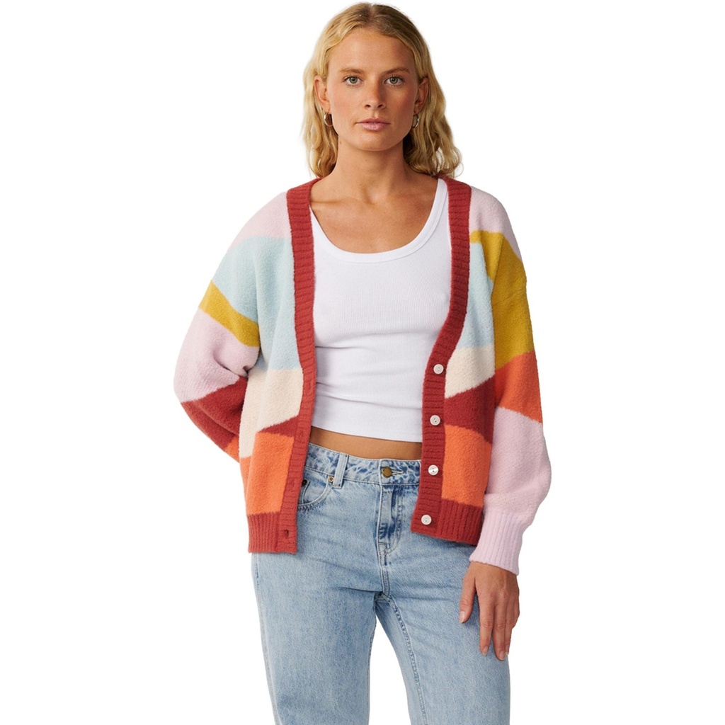 Rip Curl Women's Surf Revival Jacquard Cardigan