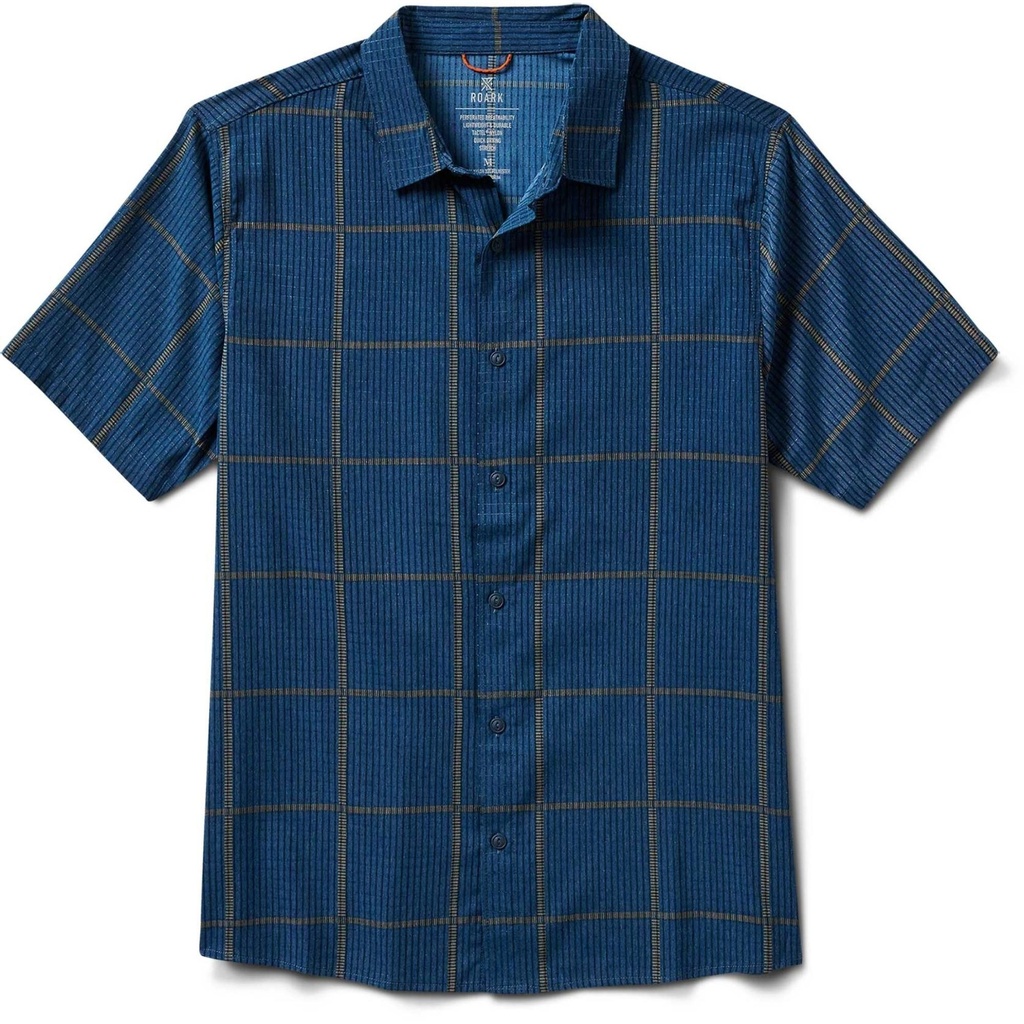 Roark Men's Bless Up Button Up Short Sleeve Shirt
