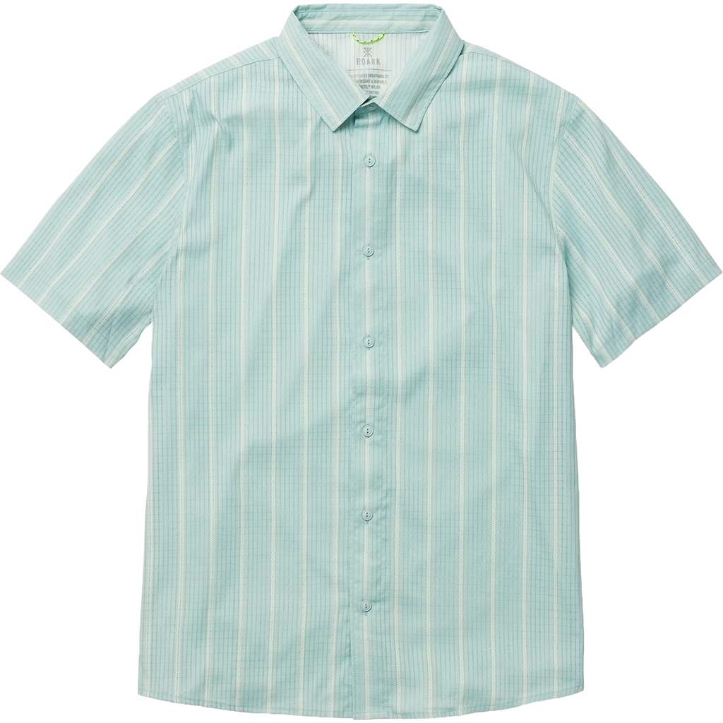 Roark Men's Bless Up Button Up Short Sleeve Shirt