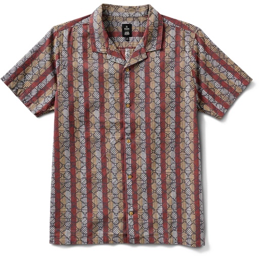 Roark Men's Gonzo Short Sleeve Button Up Shirt