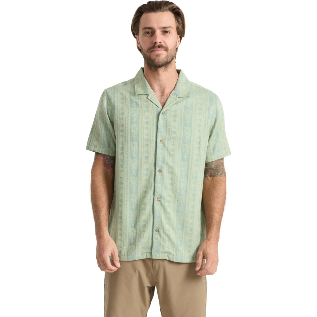 Roark Men's Gonzo Short Sleeve Button Up Shirt