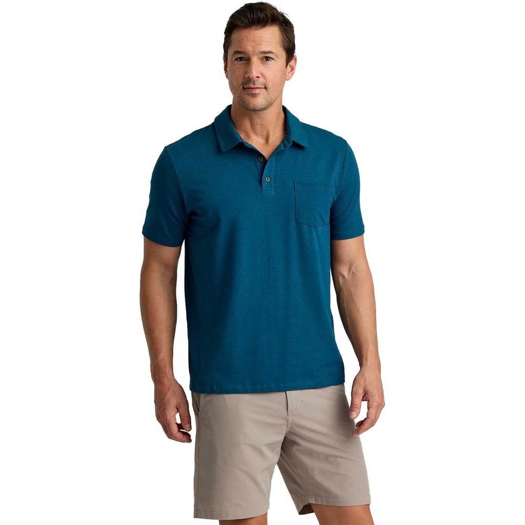 Free Fly Men's Bamboo Current Polo Shirt