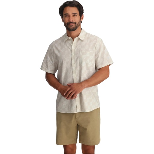 Free Fly Men's Harbor Short Sleeve Button-Down Shirt