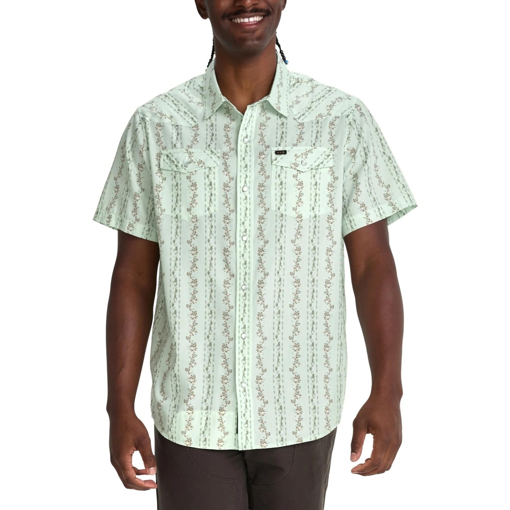 Howler Brothers Men's H Bar B Short Sleeve Snapshirt