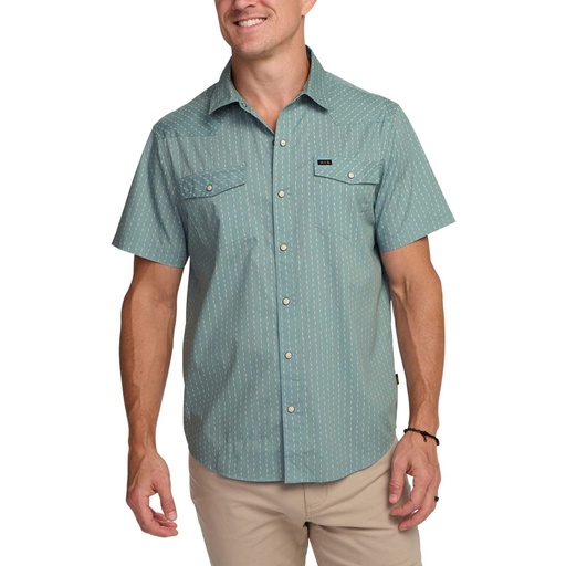 Howler Brothers Men's H Bar B Short Sleeve Snapshirt