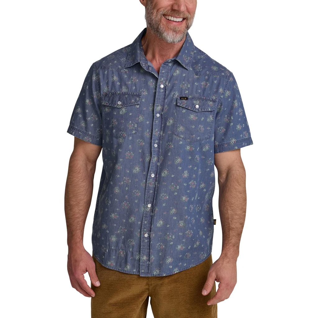 Howler Brothers Men's H Bar B Short Sleeve Snapshirt