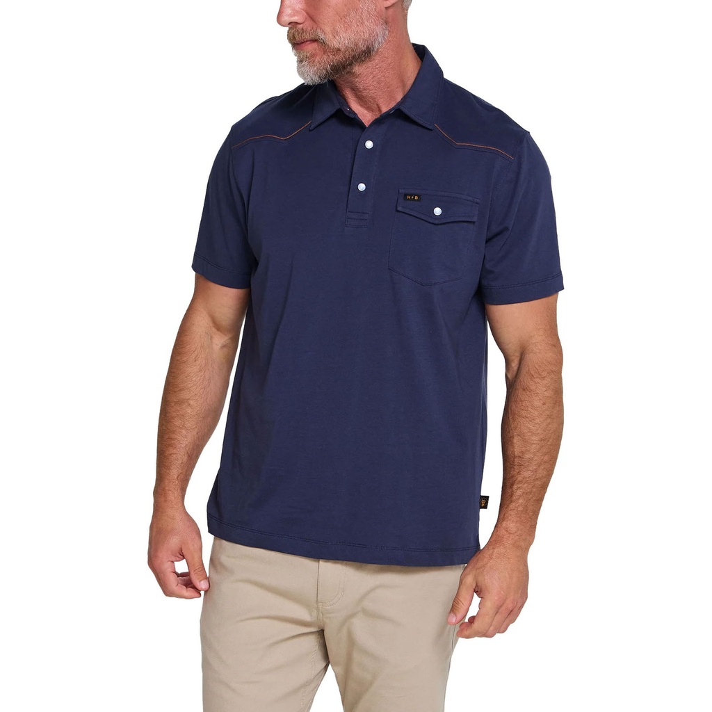 Howler Brothers Men's Ranchero Short Sleeve Polo