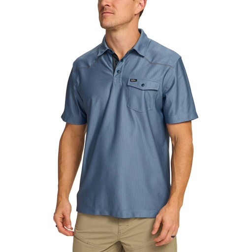 Howler Brothers Men's Ranchero Tech Short Sleeve Polo Shirt