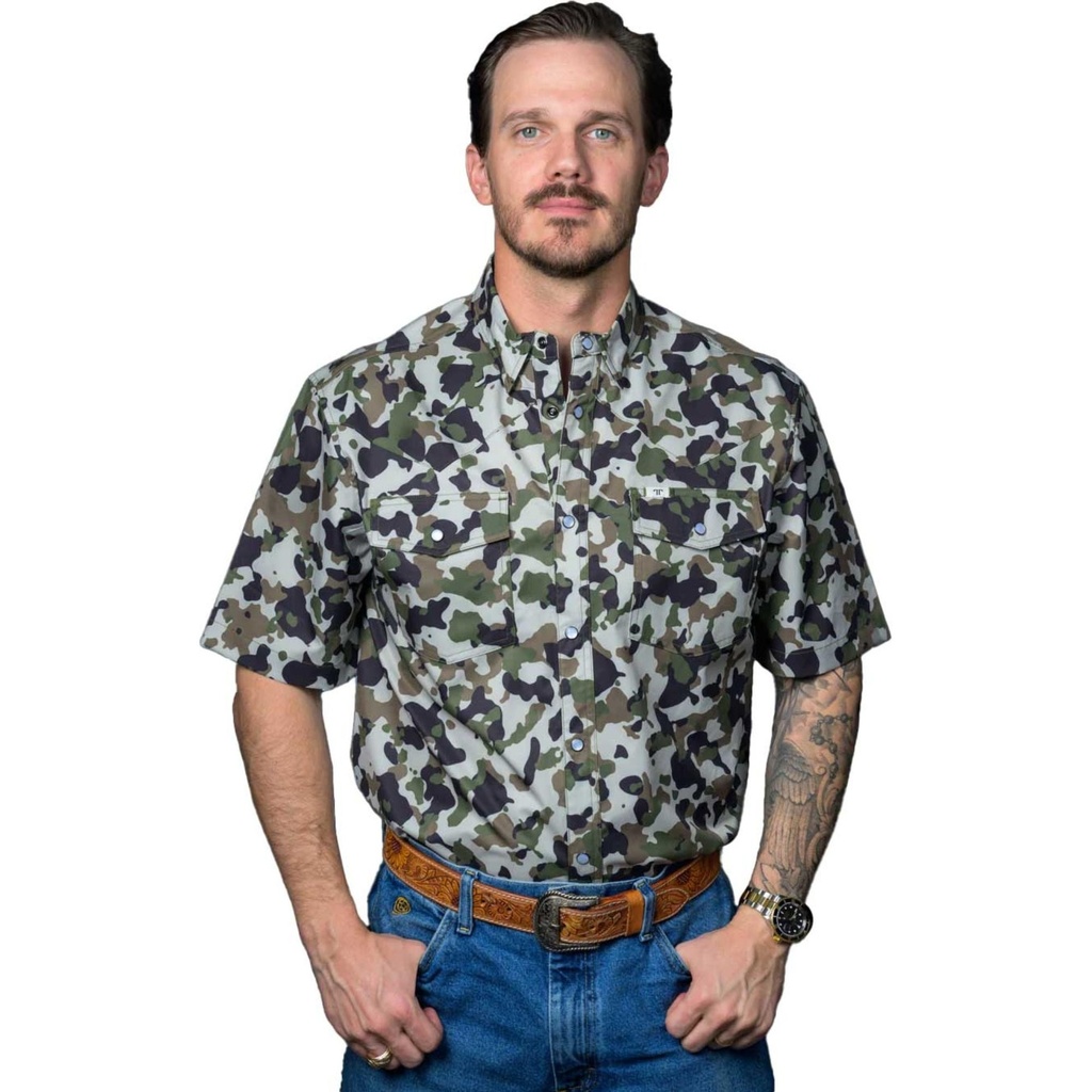 Ferrell Men's 2.0 Short Sleeve Snap Shirt