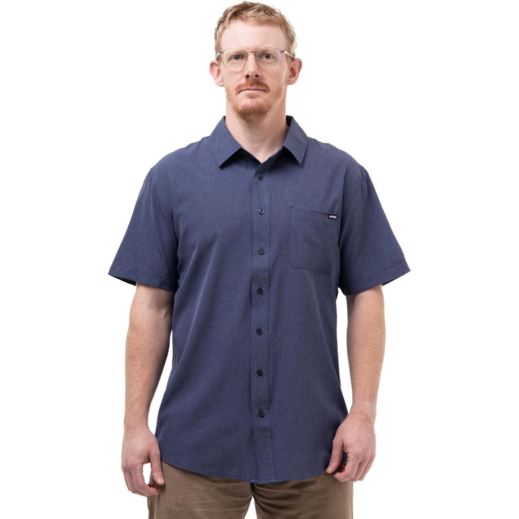 Mountain Tek Men's Traverse Button-Up Short Sleeve Shirt