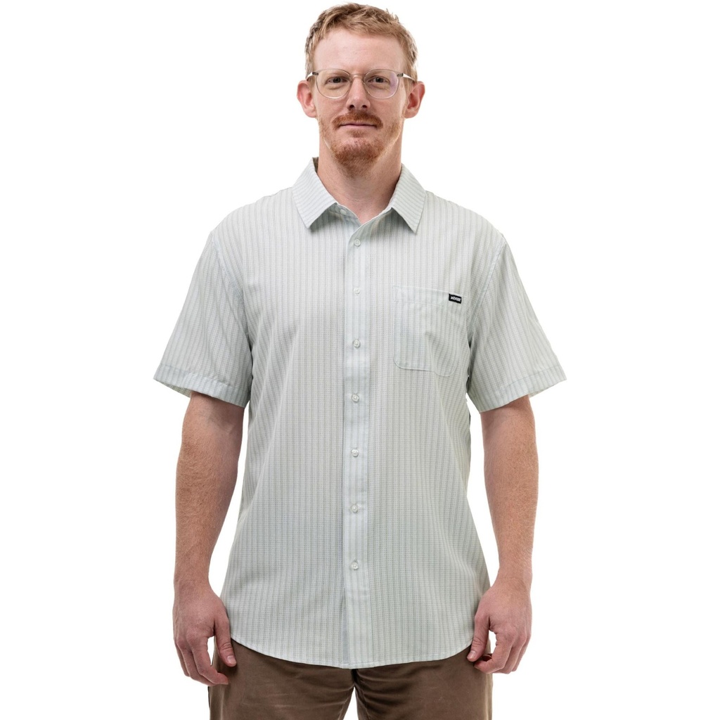 Mountain Tek Men's Traverse Button-Up Short Sleeve Shirt