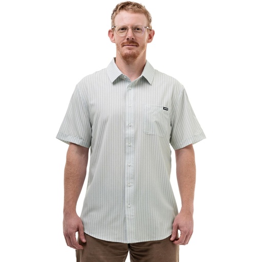 Mountain Tek Men's Traverse Button-Up Short Sleeve Shirt