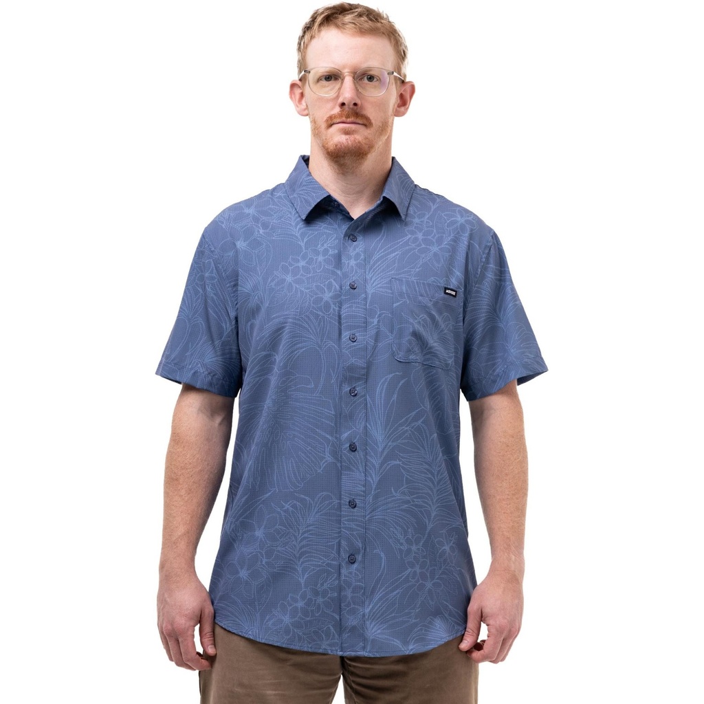 Mountain Tek Men's Traverse Button-Up Short Sleeve Shirt