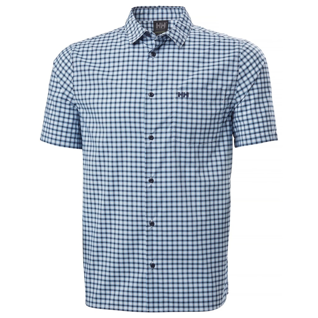 [000208944000000] Helly Hansen Men's Fjord Quick-Dry Short Sleeve Shirt 2.0 (Navy, S)