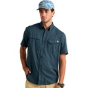 Huk Men's Tide Point Short Sleeve Button-Down Shirt
