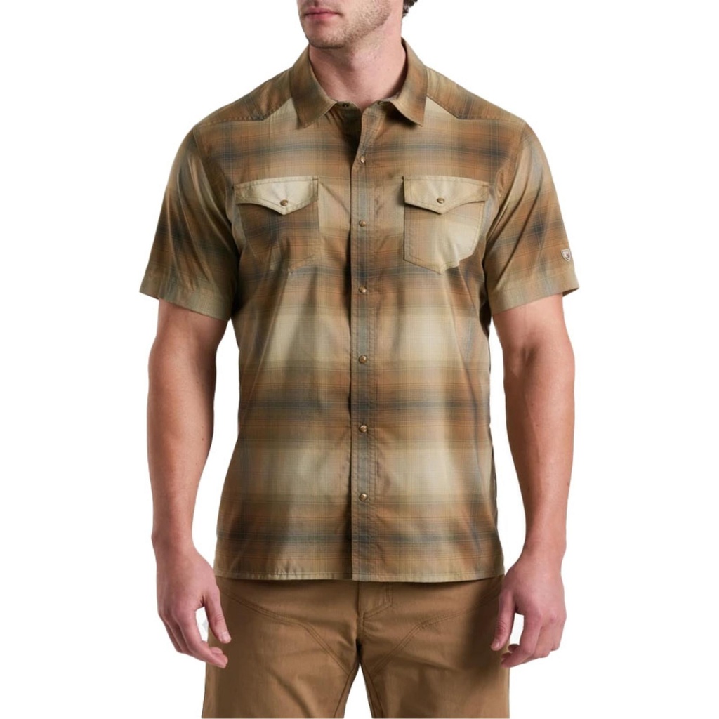 KUHL Men's Konquer Short Sleeve Button Down Shirt