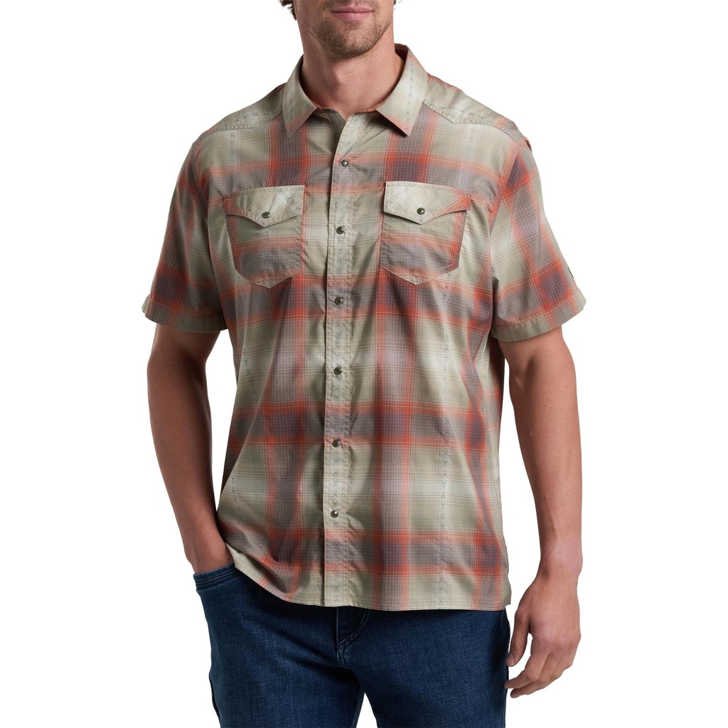 KUHL Men's Konquer Short Sleeve Button Down Shirt