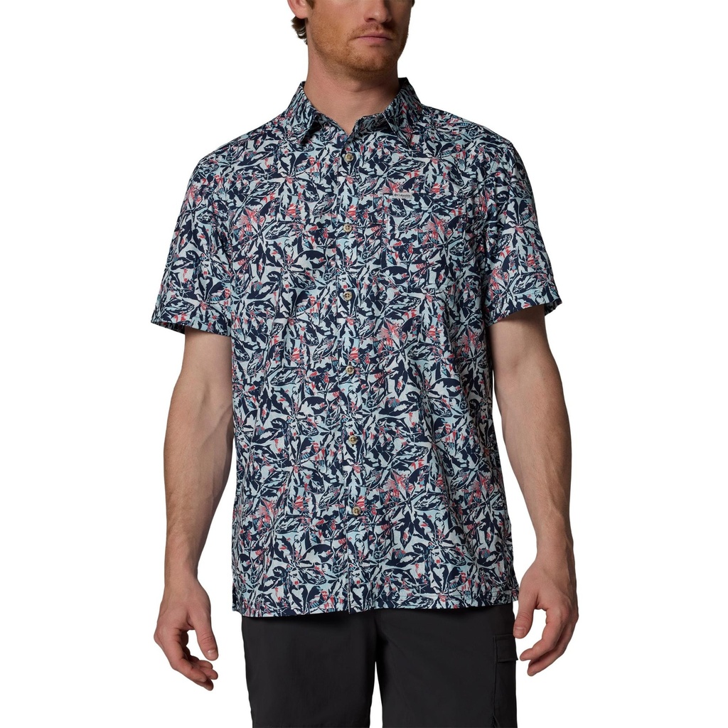 Columbia Men's PFG Super Slack Tide Camp Shirt