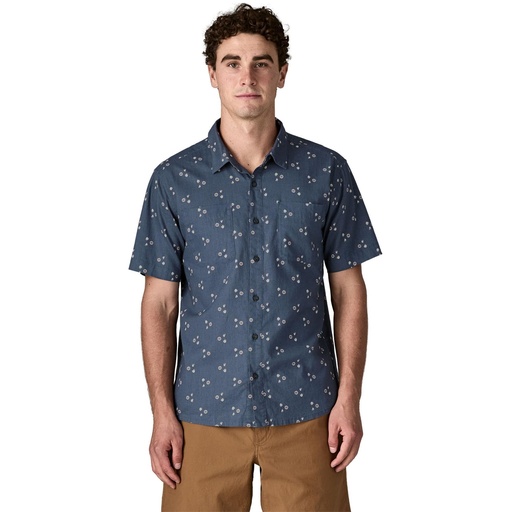 Patagonia Men's Back Step Short Sleeve Button Up Shirt