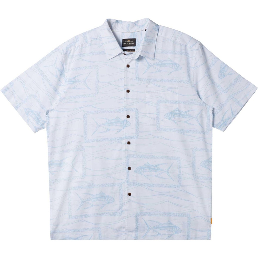 Quiksilver Men's Waterman Reef Point Woven Shirt