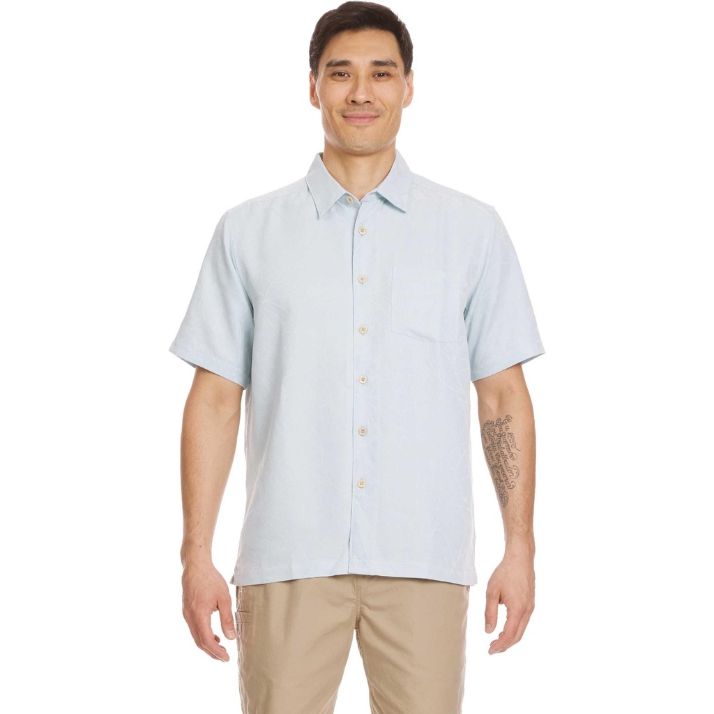Quiksilver Men's Waterman Island Jungle Button Shirt