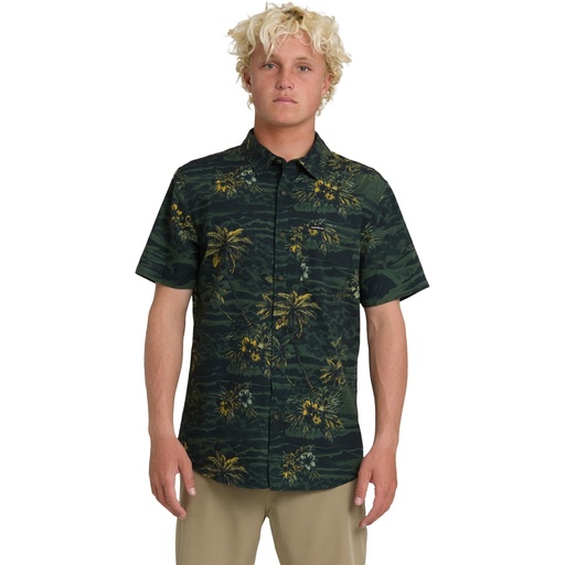 Quiksilver Men's Sundown Stretch Classic Short Sleeve Shirt