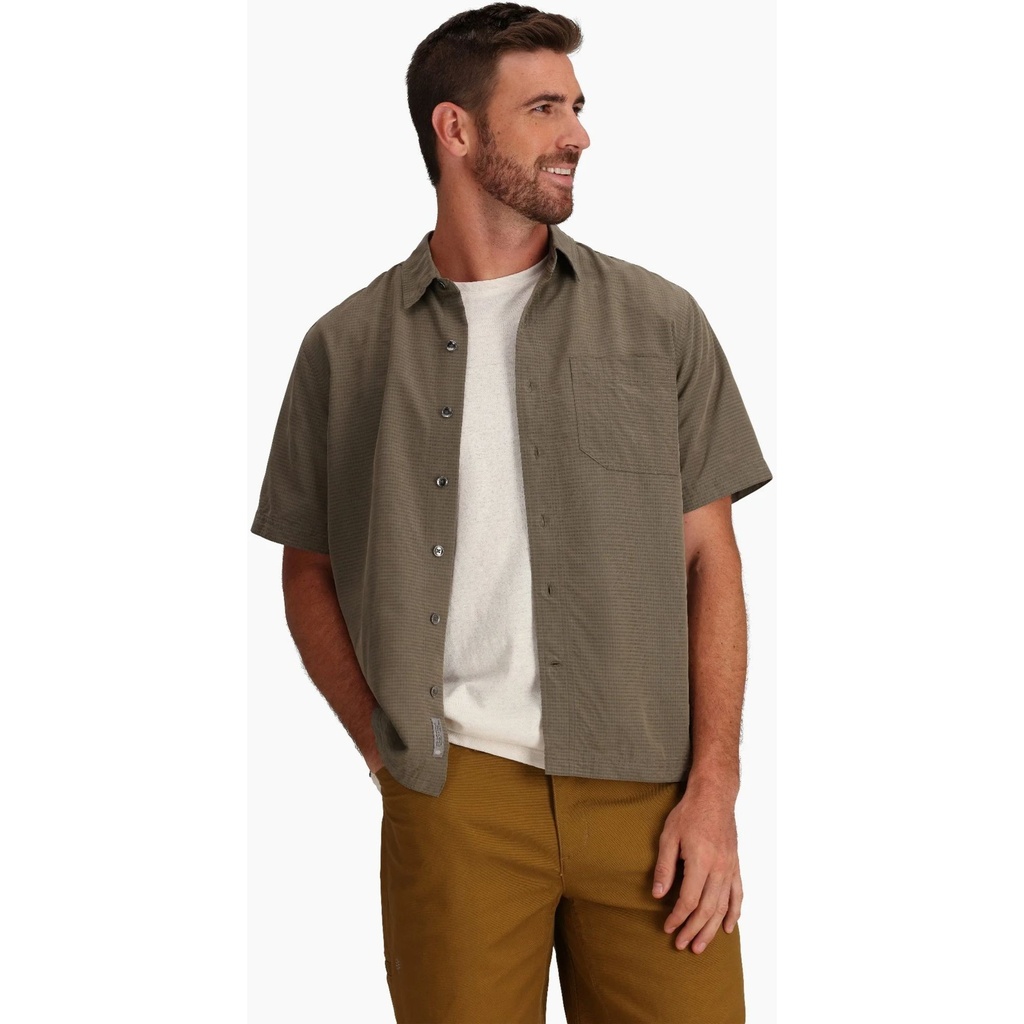 Royal Robbins Men's Desert Pucker Dry Short Sleeve Shirt