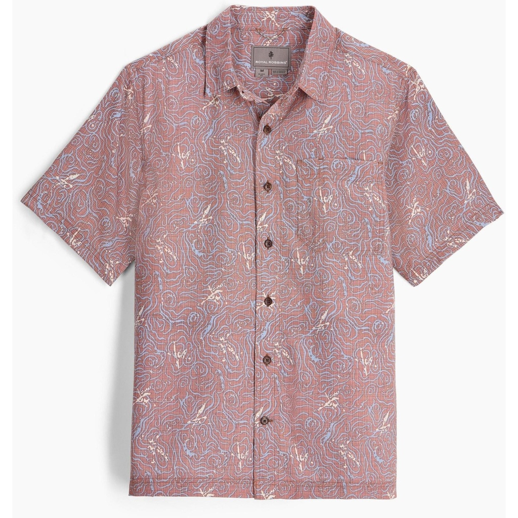 Royal Robbins Men's Camino Pucker Short Sleeve Shirt