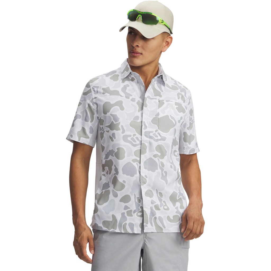 Under Armour Men's UA Fish Pro Hybrid Printed Short Sleeve Shirt