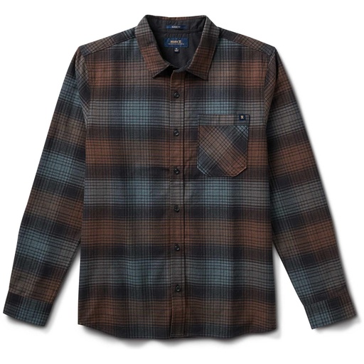 Roark Men's Crossroads Organic Cotton Flannel Shirt