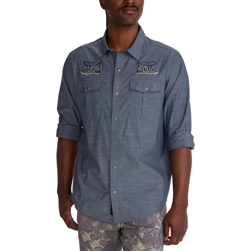 Howler Brothers Men's Gaucho Long Sleeve Snapshirt