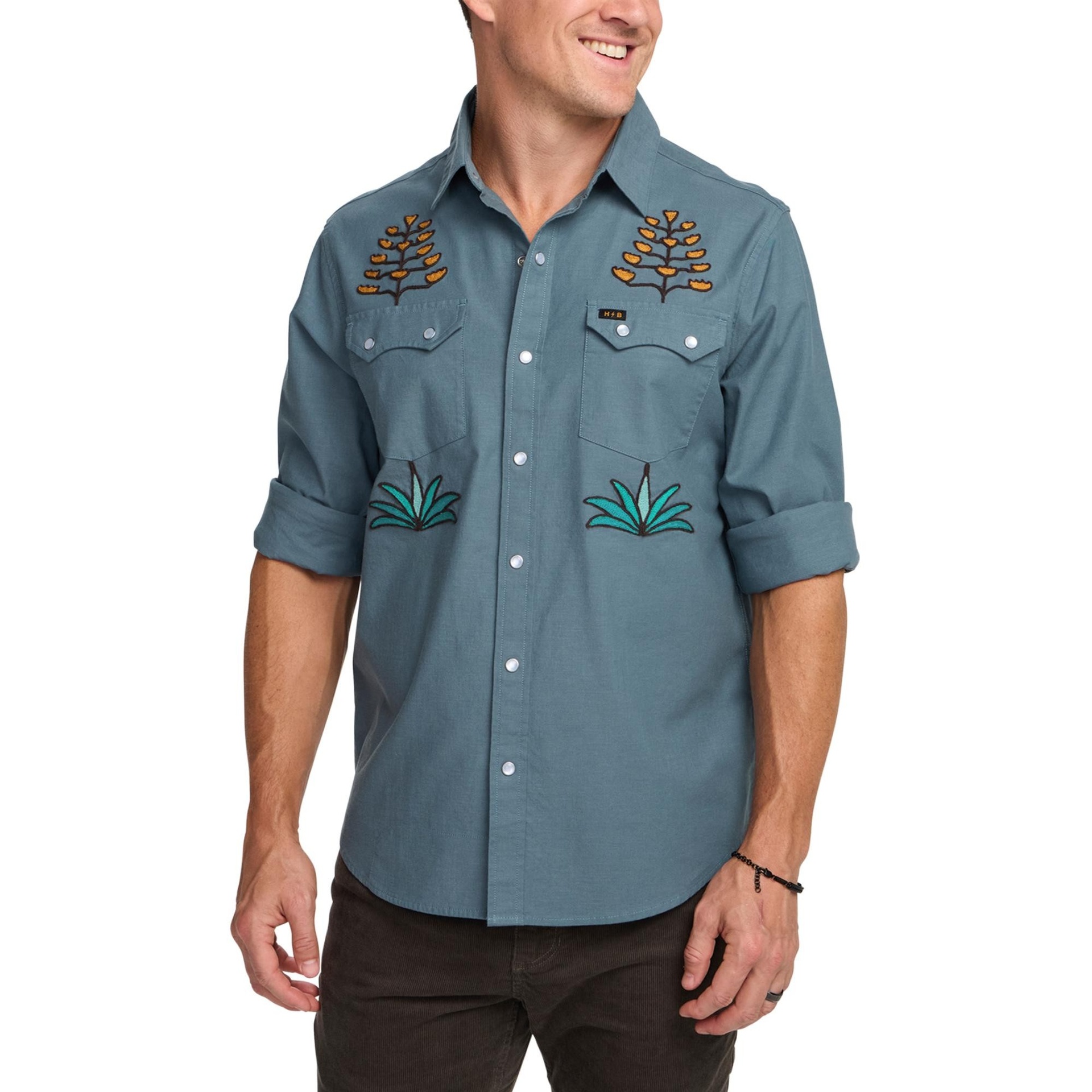 Howler Brothers Men's Crosscut Deluxe Longsleeve Shirt | Sun & Ski