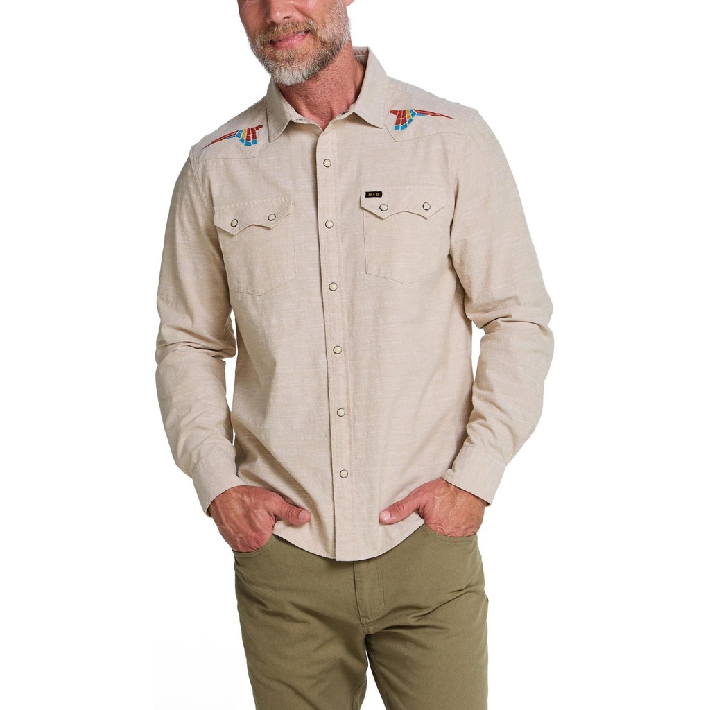 Howler Brothers Men's Crosscut Deluxe Longsleeve Shirt