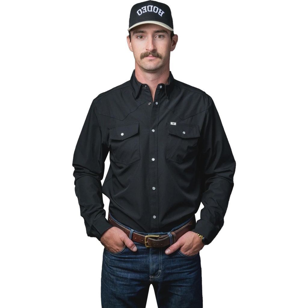 Ferrell Men's Core - Long Sleeve Snap Shirt