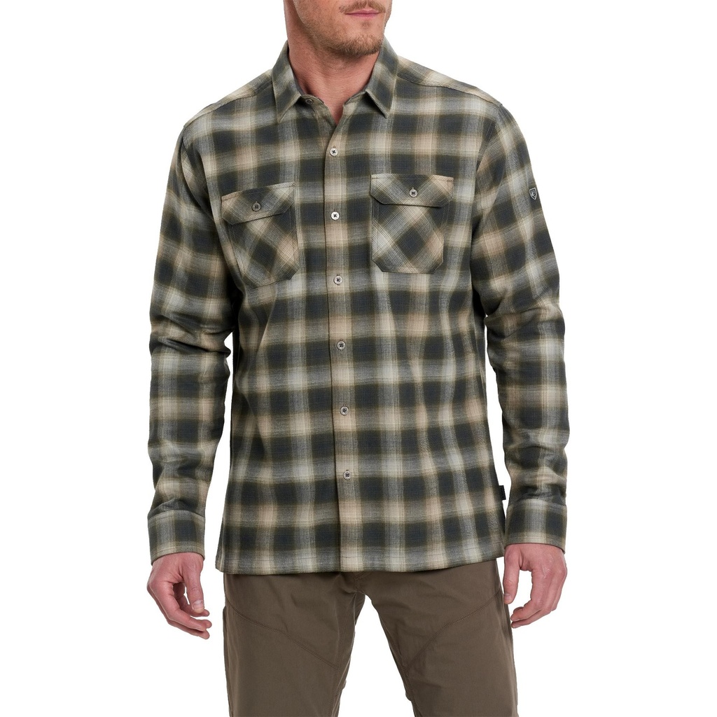 KUHL Men's Dillingr Flannel Long Sleeve Shirt