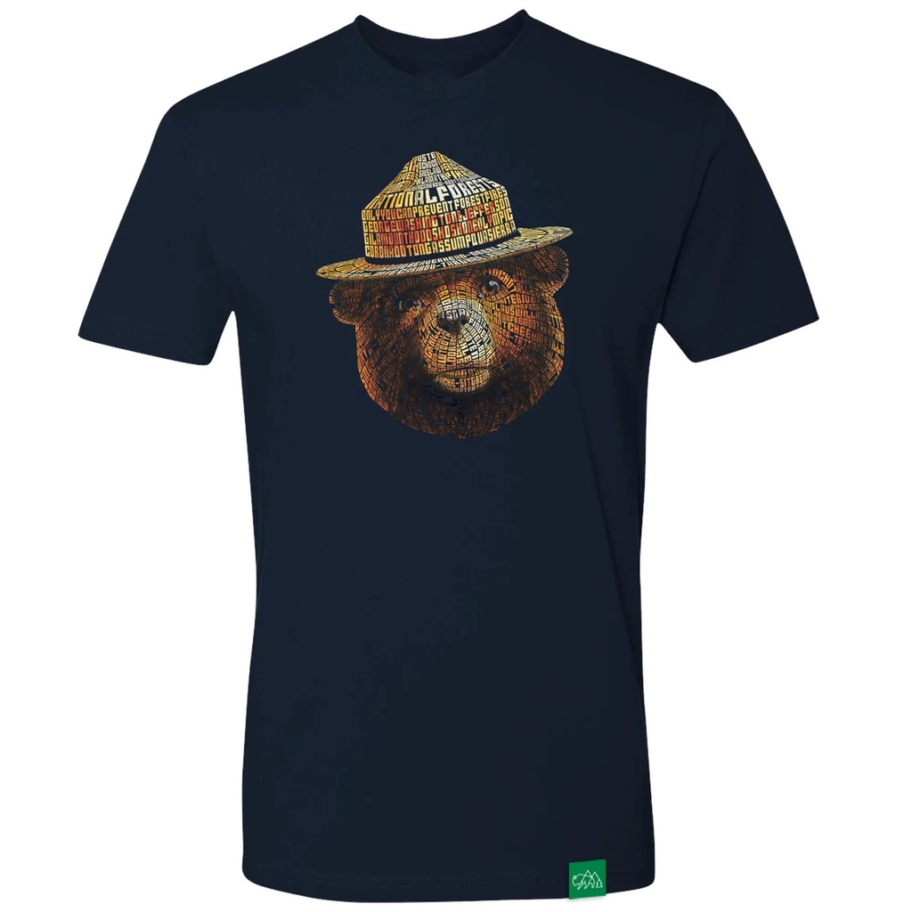 [000209917000000] Wild Tribute Men's Smokey Bear T Shirt (S)