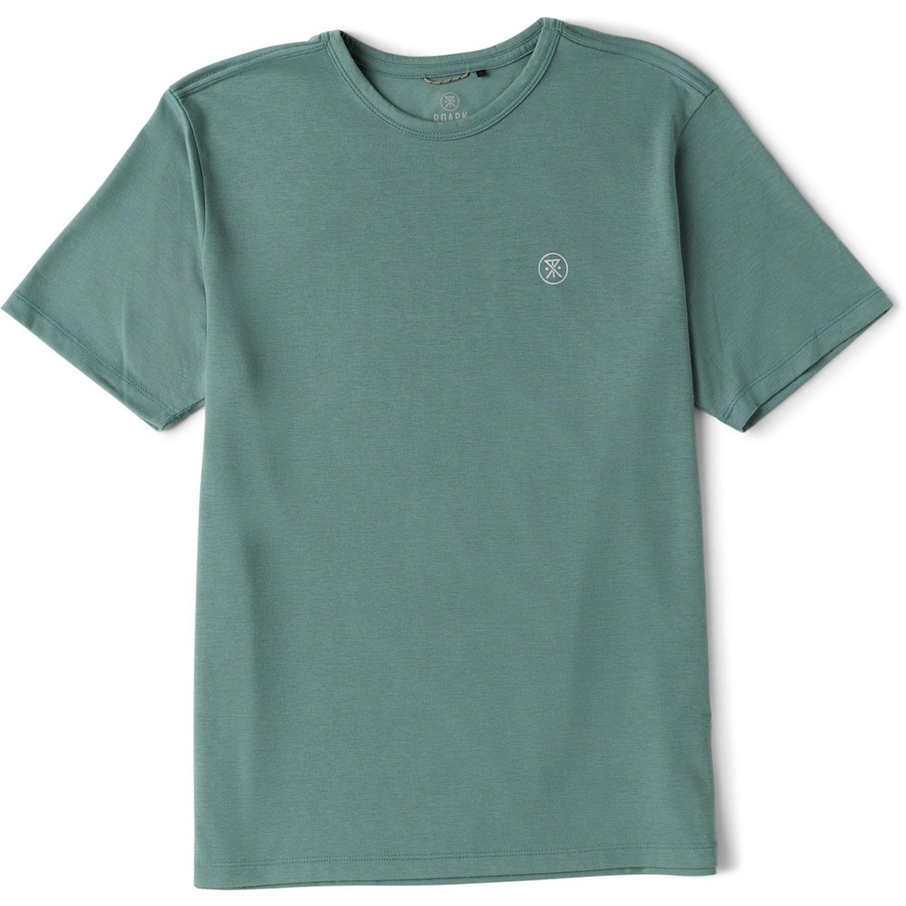 [000210024000000] Roark Men's Mathis Active Core Short Sleeve T-Shirt (Slate Green, S)