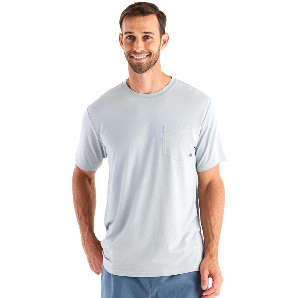 Free Fly Men's Bamboo Flex Pocket T-Shirt