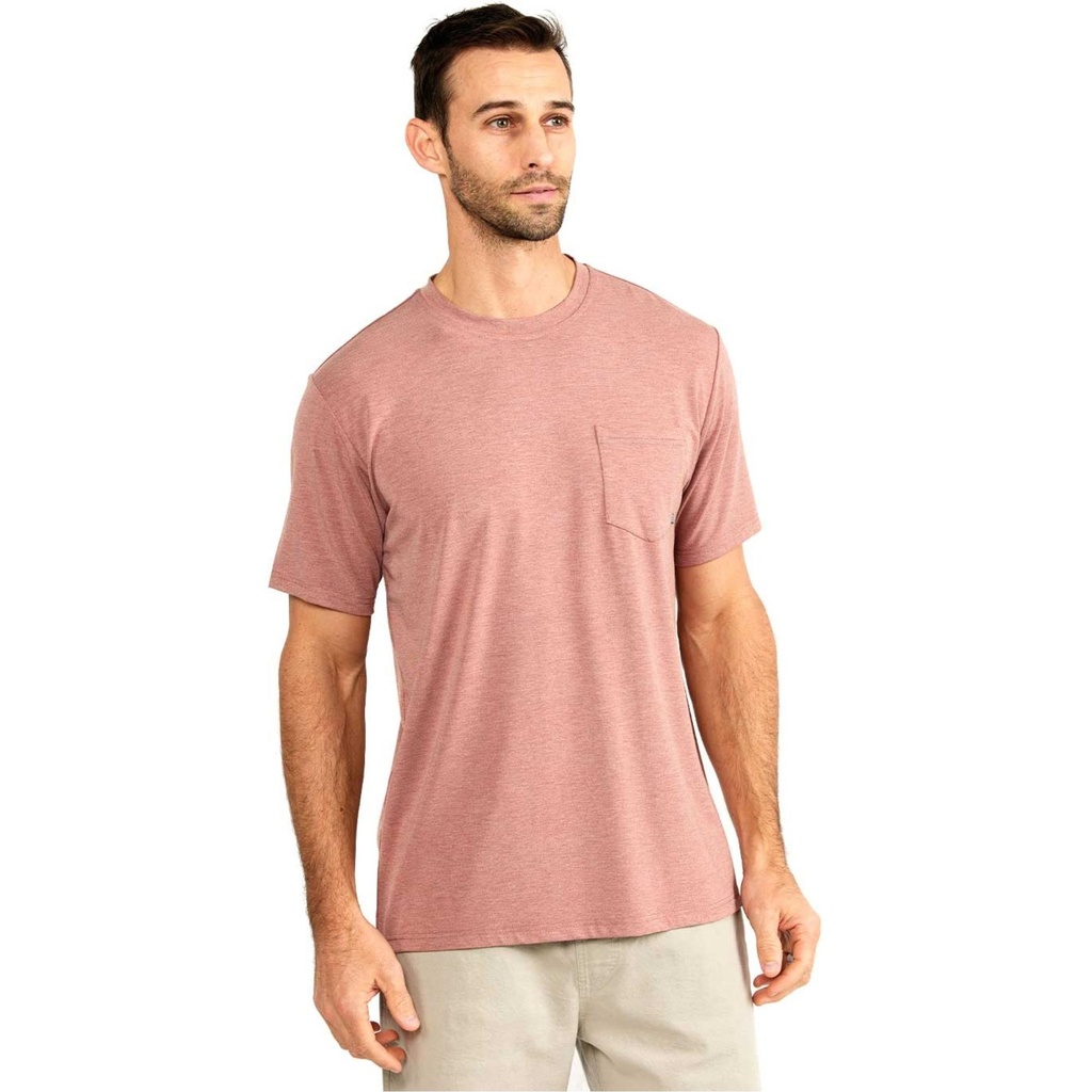 Free Fly Men's Bamboo Flex Pocket T-Shirt