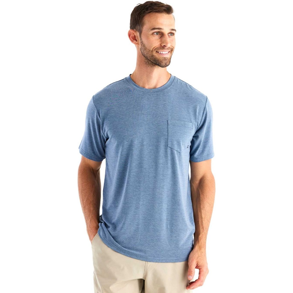 Free Fly Men's Bamboo Flex Pocket T-Shirt