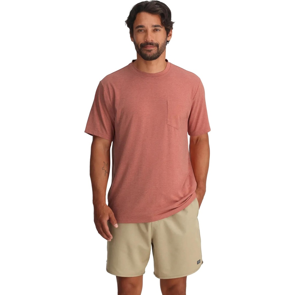 Free Fly Men's Bamboo Flex Pocket T-Shirt