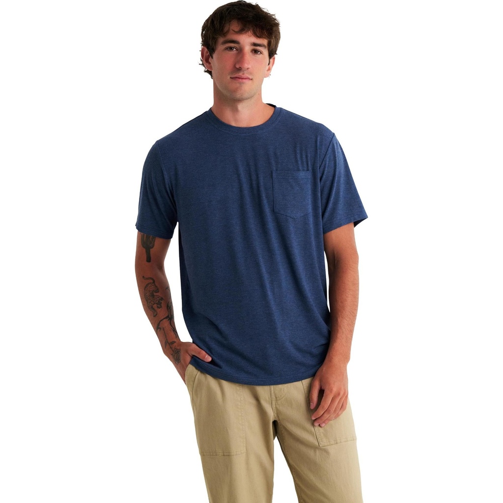 Free Fly Men's Bamboo Flex Pocket T-Shirt