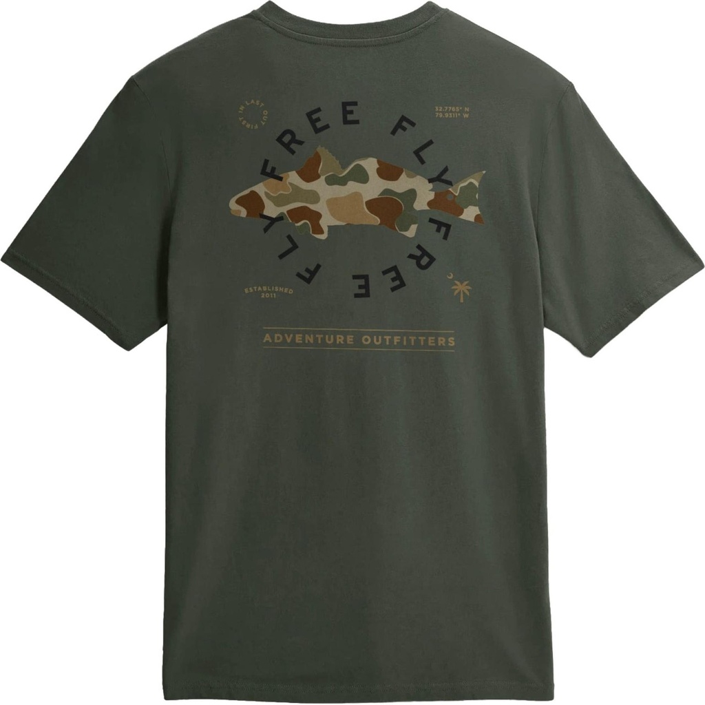 Free Fly Men's Target Species Pocket Short Sleeve T-Shirt