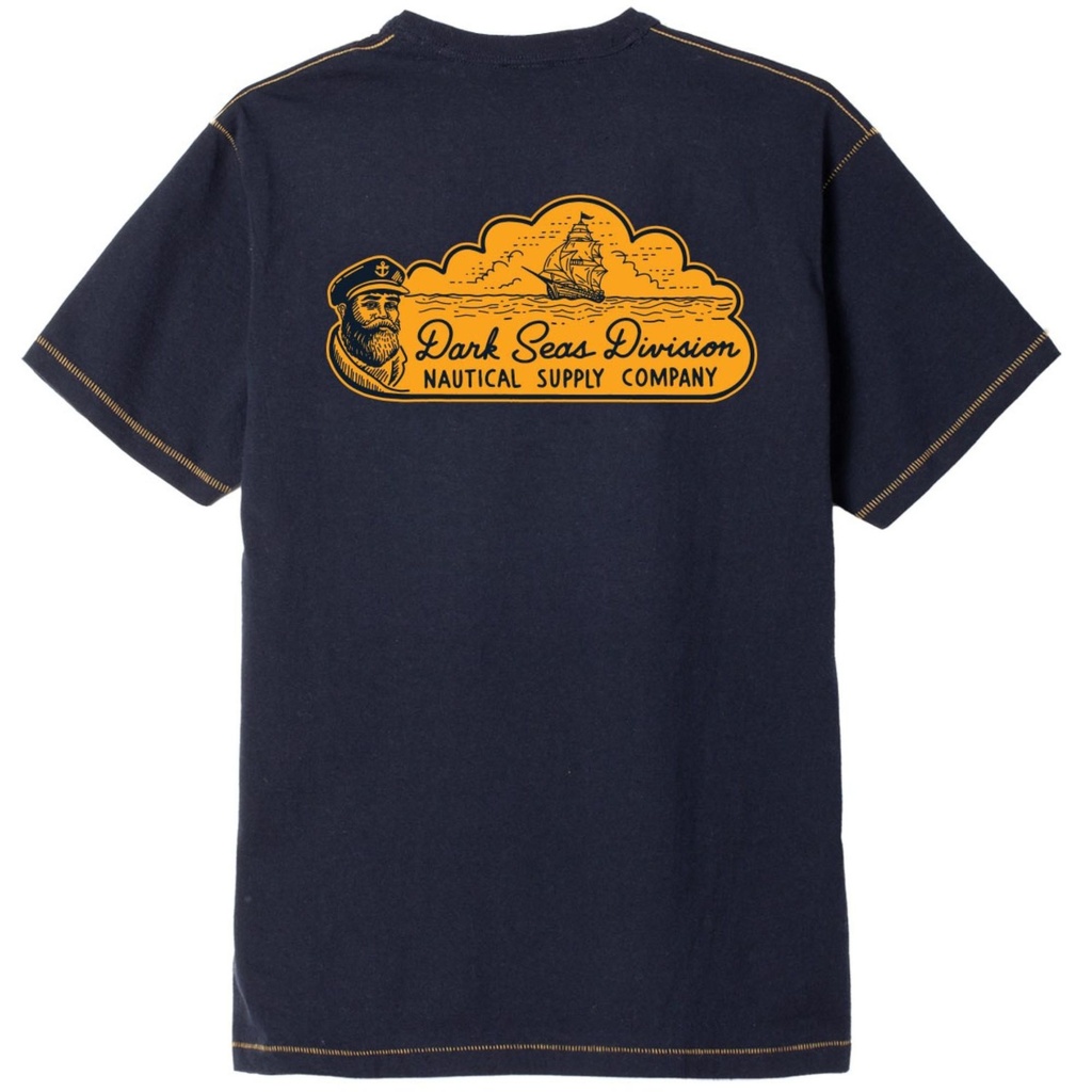 Dark Seas Men's Sea Dogs Blind Stitch T-Shirt