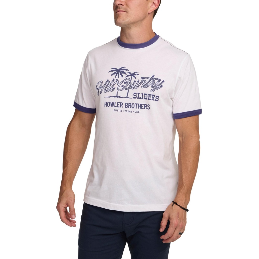 Howler Brothers Men's Cotton Ringer T-Shirt