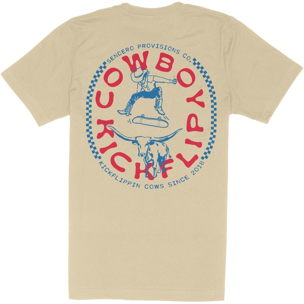 Sendero Men's Cowboy Kickflip T-Shirt