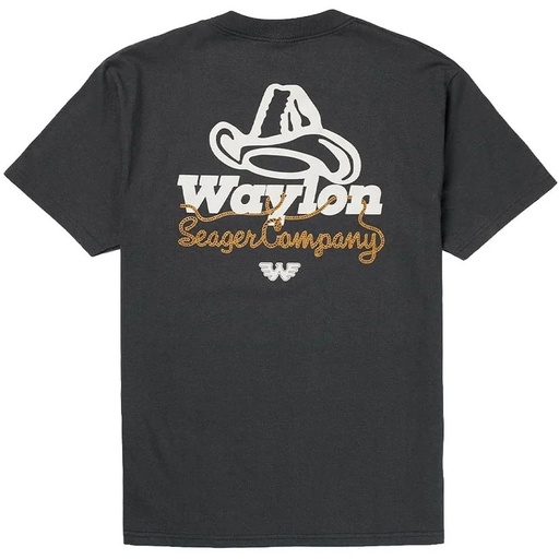 Seager Men's Waylon Jennings Lasso Lash Premium T-Shirt